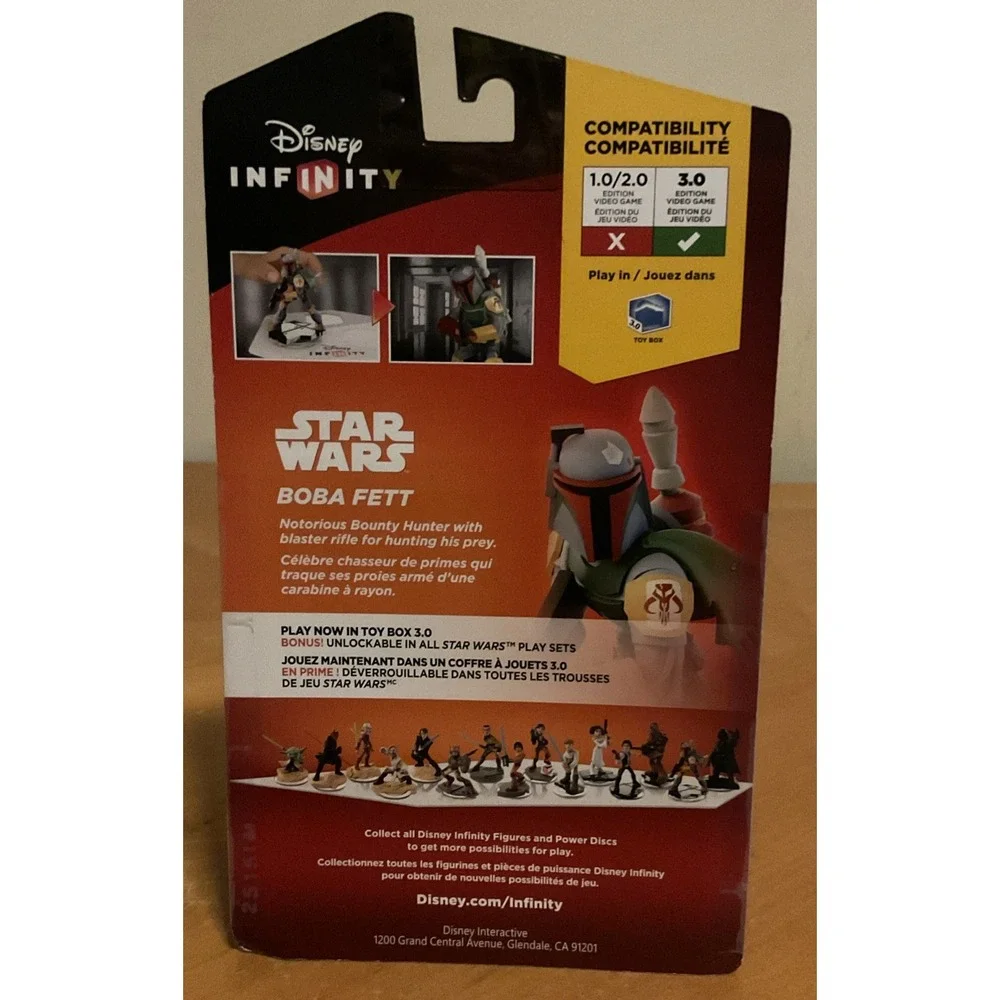 Disney‎ Infinity Star Wars 3.0 Edition Boba Fett Figure  NEW In Box